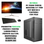 BUNDLE 24 FHD CASE UFFICIO mouse filo-nologo