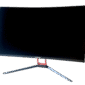 monitor 27" curvo, fhd 1920x1080 165hz, 16:9, 2xhdmi, 1xdp, frameless, casse integrate